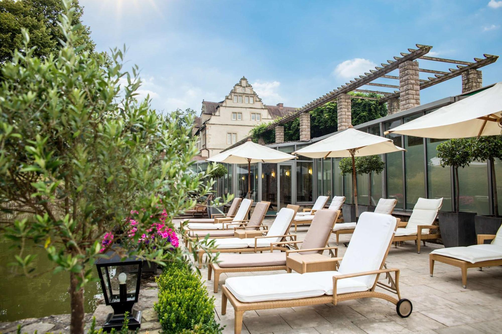 Schlosshotel Muenchhausen Aerzen Exterior foto